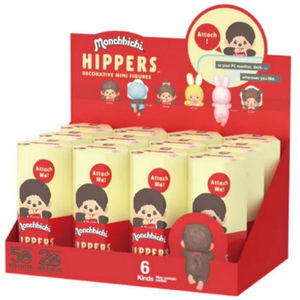 Monchichi Hipsters Series Q Version Cartoon Toy <b>Set</b> of 12 Plastic Sealed Figures for Ages 5-7 - Product Image 1