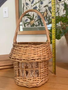 Cesta de Mimbre Tejida a Mano Artex Green Earth para Ventana, Ecológica, de Ratán Natural, Moderna, Geométrica, Multifuncional, para Almacenamiento - Product Image 4