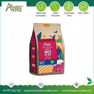 Polvo gelatinizado rojo puro y orgánico de origen peruano 100% para batidos y batidos a bajo precio - Product Image 6