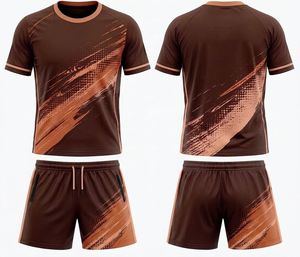 High Quality Customized Breathable Quick Dry 100% Polyester Football <b>Club</b> Shirt Professional Soccer Uniform Men Soccer Jersey - Product Image 5