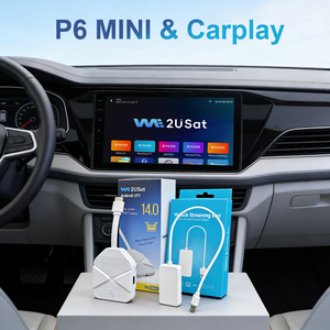 <b>Android</b> <b>TV</b> Stick P6 Mini 4GB 64GB Quad Core Amlogic S905Y4 CarPlay Support 6K Video BT5.0 Wifi6 LAN 100M Mini <b>TV</b> Dongle for Car - Product Image 6