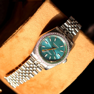 Reloj de Lujo con Diseño Antiguo, Diamantes Moissanite VVS, Reloj Automático con Diamantes VVS, Certificado GRA, Joyería Personalizada al por Mayor - Product Image 3