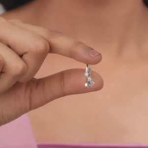 Anillo de arco de plata atemporal, diseño contemporáneo, joyería de plata fina, banda elegante para mujeres y niñas, uso diario, regalo de propuesta de boda - Product Image 3