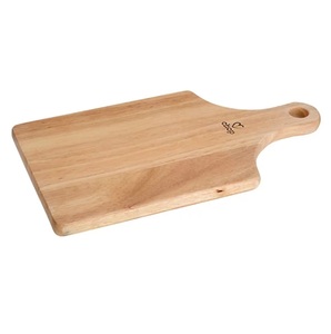 Venta caliente último diseño mejor tabla de cortar de madera herramienta de cocina forma Irregular hecha a mano con mango tamaño personalizado madera de arce - Product Image 2