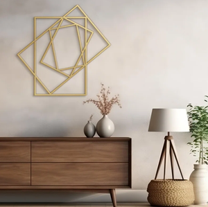 Décoration murale fer moderne 2025 décoration intérieure et extérieure tenture murale hôtel restaurant maison salon chambre art décoratif - Product Image 2