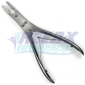 REEAX Enterprises Vente en gros Source d'alimentation manuelle à double action Taille 7.5 Instruments chirurgicaux en acier inoxydable Base droite - Product Image 1