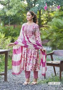 Nouvelle Collection Maruti Fashion : Ensemble Kurta et Pantalon pour Femme, en Rayonne Lourde Imprimée à la Feuille, Style Indien et Pakistanais, pour Soirées et Mariages - Product Image 6