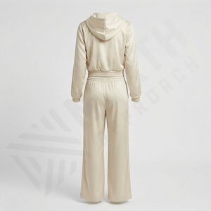 Luxury Best Quality <b>Women</b> 100% Polyester Drawstring Hooded Printed Tracksuit Reflective Windproof <b>Nylon</b> Sports Set Customized - Product Image 2