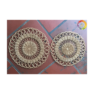 Wholesale Cheap Price Eco-Friendly Natural <b>Woven</b> Rattan <b>Placemat</b> Handicraft with High Quality and Competitive Price from Vietnam - Product Image 6