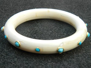 Brazaletes de Hueso para Mujeres y Niñas, Hechos a Mano, Duraderos, Redondos, Imitación Antigua, Pulidos - Product Image 6