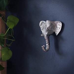 Très en demande meilleure vente moderne feuille Design laiton couleur unique Robe crochet manteau mur décoratif sac serviette tissu crochets - Product Image 5