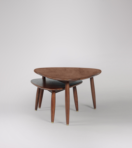 Juego de mesa nido de madera maciza duradera-Muebles de salón funcionales y decorativos 120745 - Product Image 3