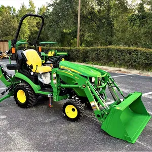 Tracteur agricole d'occasion de haute qualité John Deer 1025R avec cabine bonne qualité/état à vendre agricole John Deeer 1025RTractor