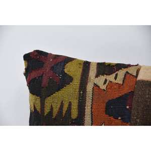 Almohada Kantha de lana Beige, 12x36 pulgadas, estampado cuadrado bordado Vintage, ropa de cama portátil Kantha tejida con mechones, suelo de Navidad - Product Image 2