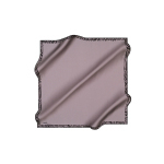Powder Pink Silk Crepe Satin <b>Square</b> <b>Scarf</b> with Digital Print Pattern - Product Image 3