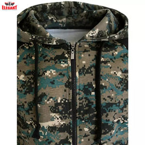 Sudadera con capucha para hombre, ropa de calle con cremallera, estilo elegante, para invierno, venta al por mayor - Product Image 4