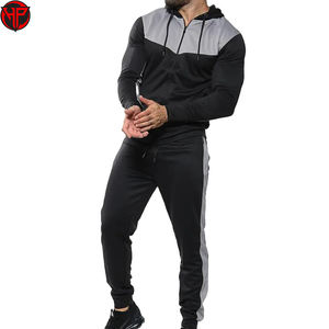 Chándales de alta calidad para hombre, sudaderas pesadas con cremallera, conjuntos para correr, pantalones para correr, ropa de entrenamiento de otoño e invierno, trajes personalizados - Product Image 1