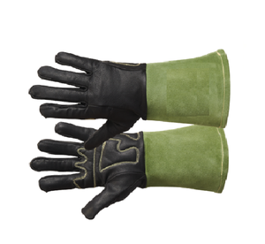 ถุงมืองานเชื่อมหนังวัวแบบแยกนิ้วถุงมือเชื่อมแบบทิคสำหรับอุตสาหกรรมทนทานต่อความร้อนยาวนาน - Product Image 6