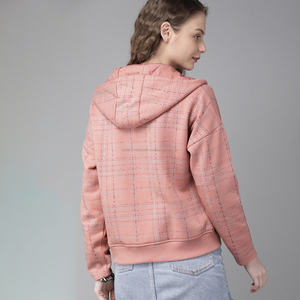 เสื้อฮู้ดผู้หญิงคุณภาพสูง สวมใส่สบาย ราคาสมเหตุสมผล ขายดีที่สุด สำหรับผู้ใหญ่ รับผลิตตามแบบ OEM - Product Image 2