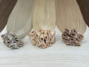 Faisceaux alignés sur les cuticules Extension de cheveux humains Vrigin Cambodgiens 613 os brut vietnamien droit - Product Image 2