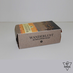 กระดาษคราฟท์รีไซเคิลสบู่และโฟลเดอร์ครีมระดับไฮเอนด์เคลือบมันวาวพร้อมลายนูนด้านสำหรับเซรั่มดูแลผิวโลโก้ตามสั่ง - Product Image 4