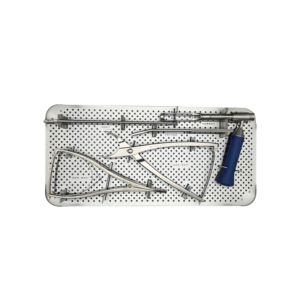 Ensemble d'instruments de système de vis de pédicule de chirurgie osseuse spinale bien reçu pour la chirurgie d'implants chirurgicaux orthopédiques d'instruments de colonne vertébrale - Product Image 2