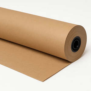 Rollo de Papel Kraft de 1 kg, Protector de Embalaje Reciclable, Ancho 45 cm, para Pintores, Envíos y Proyectos, Color Kraft - Product Image 5