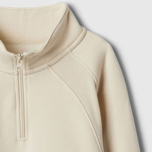 Pullover Half <b>Zip</b> <b>Up</b> Sweatshirt Custom Made 100% Cotton <b>top</b> Fall & Winter Plus Size Casual Streetwear Oversize Sweatshirt - Product Image 2