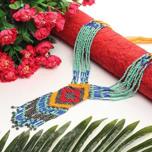 สร้อยคอลูกปัดมีสไตล์สำหรับผู้หญิงสวมใส่สบายๆและงานปาร์ตี้ทำมือคุณภาพสูงเครื่องประดับสำหรับผู้หญิง - Product Image 5