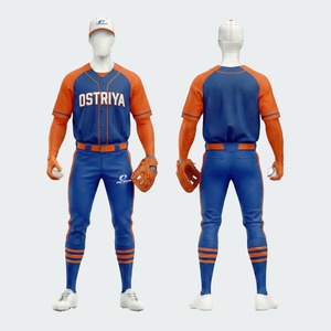 Conjunto de Uniforme Deportivo de Béisbol de Primera Calidad, Material Transpirable de Secado Rápido, el Mejor Diseño con Técnicas Impresas, Ropa Deportiva Lisa - Product Image 2