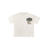 Vente en gros T-shirts unisexes imprimés sur mesure 100% coton Streetwear à séchage rapide décontracté pour hommes Service OEM