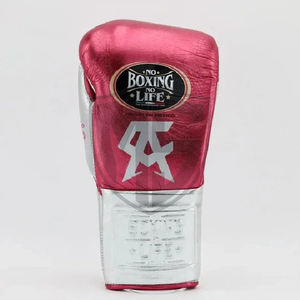 ถุงมือชกมวยคุณภาพสูง หนังแท้เมทัลลิก รุ่นใหม่ล่าสุด ปี 2025 ยี่ห้อดัง ไม่มีอะไรสำคัญไปกว่าการชกมวย  แบบมืออาชีพ - Product Image 2