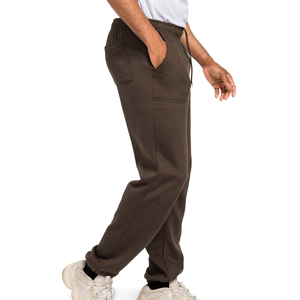 Pantalones deportivos para correr, gimnasio, apilados, ropa de calle, pantalones de chándal para hombre en blanco, Pantalones rectos para correr, pantalones de chándal informales para hombre - Product Image 3