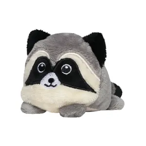 Marionnettes personnalisées Schmoozies en forme de raton laveur, jouets promotionnels personnalisables - Product Image 2