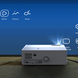<span class=keywords><strong>VIVIBRIGHT</strong></span> D4000 <span class=keywords><strong>Proyector</strong></span> LCD de Alta Luminosidad 5000 Lúmenes para Cine en Casa, HiFi, Resistente al Polvo, No es un <span class=keywords><strong>Mini</strong></span> <span class=keywords><strong>Proyector</strong></span> - Product Image 4