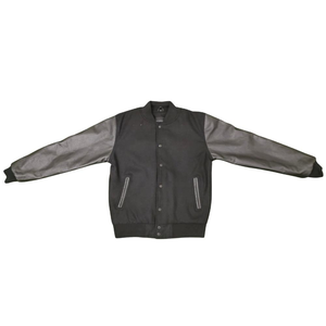 Vestes Letterman avec manches en cuir universitaire en laine Saison d'hiver avec écusson personnalisé Fabrication professionnelle au Pakistan - Product Image 3
