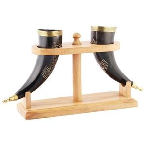 Corne de buffle pour la décoration de la maison corne de boisson Viking de meilleure qualité avec forme naturelle à un prix raisonnable - Product Image 4