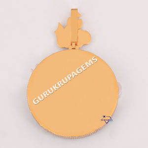 Espiritualidad atemporal Hip Hop colgante islámico superior de alta calidad 14 KT Oro dos tonos laboratorio cultivado joyería de diamantes para mujeres y hombres - Product Image 6