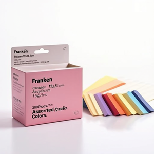 Tarjetas de Papel Reciclado Franken, 19x16.5cm, 130g/m², 300 Piezas/Paquete, Colores Surtidos - Product Image 3