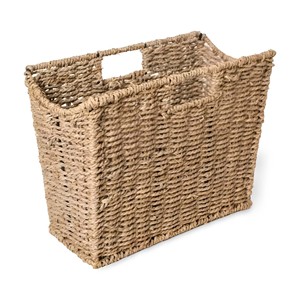 Porte-revues en jonc de mer pour la décoration de bureau à domicile, prix abordable, porte-lettres et journaux en jonc de mer - Product Image 6