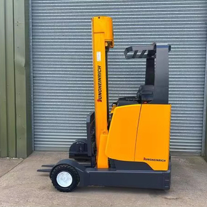 Carretillas elevadoras de alcance eléctrico apilable de alto alcance a la venta - Product Image 1