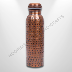 Botella de Agua de Cobre de 750 ml Más Vendida, con Adhesivo Esmaltado Impreso, Libre de BPA, Bebedero de Metal Sostenible, Artículo de Regalo al por Mayor - Product Image 1