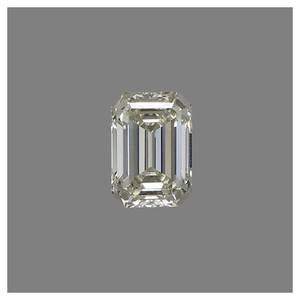 IGI Certified 2.50 Carat F VS1 Emerald Cut Lab Grown Diamond Ring Octagon <b>Step</b> Brilliant Lab Created Diamonds For Jewelry - Product Image 4