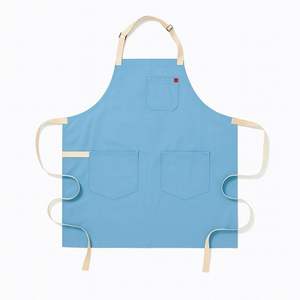 Tablier de cuisine en denim de coton épais et résistant à l'eau, pour le commerce transfrontalier, le travail dans les magasins de thé au lait et la maison - Product Image 6