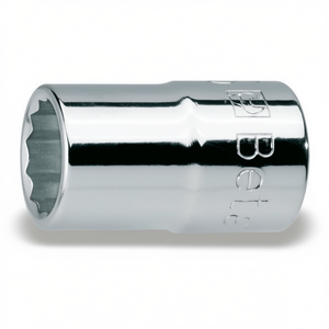 Chiavi a bussola poligonali cromate da 1/2 pollice con attacco femmina - Product Image 2