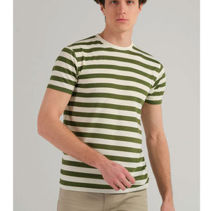 Venta al por mayor Unisex algodón liso en blanco Camiseta de manga corta personalizada impresa hombres EE. UU. tamaño Unisex O cuello camiseta con logotipo de impresión - Product Image 3