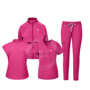 Precio barato Médico Scrub Uniforme Set de calidad superior Médico Scrub Uniforme Set 100% Algodón Médico Scrub Uniforme Set - Product Image 6