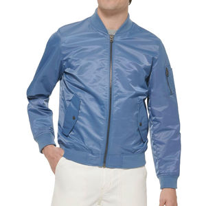 Ropa deportiva clásica chaqueta de béisbol chaqueta a prueba de viento al por mayor de los hombres personalizados en blanco chaqueta de bombardero volador - Product Image 1