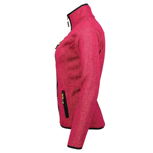 Adventurewear Premium cremallera Mujer Polar Fleece Fit chaqueta al por mayor a prueba de viento suave cálido moderno Fit chaqueta con logotipo personalizado - Product Image 4