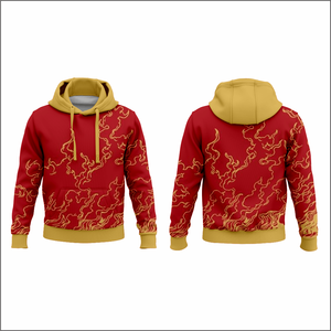 เสื้อฮู้ดทีมแบบกำหนดเองสำหรับฤดูหนาว ขายส่ง ผ้าฝ้าย ระบายอากาศได้ดี พิมพ์ลาย ซับลิเมชั่น ปักโลโก้ หมายเลข ชื่อ ผู้ผลิต OEM/ODM - Product Image 2